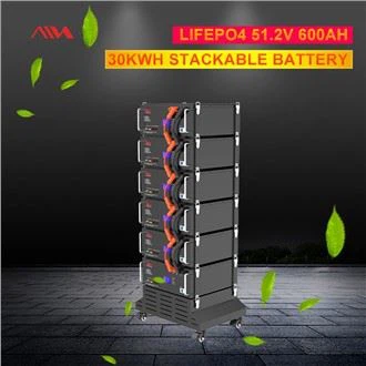 Lifepo4 Home ESS ขนาด 30KWh วางซ้อนกันได้